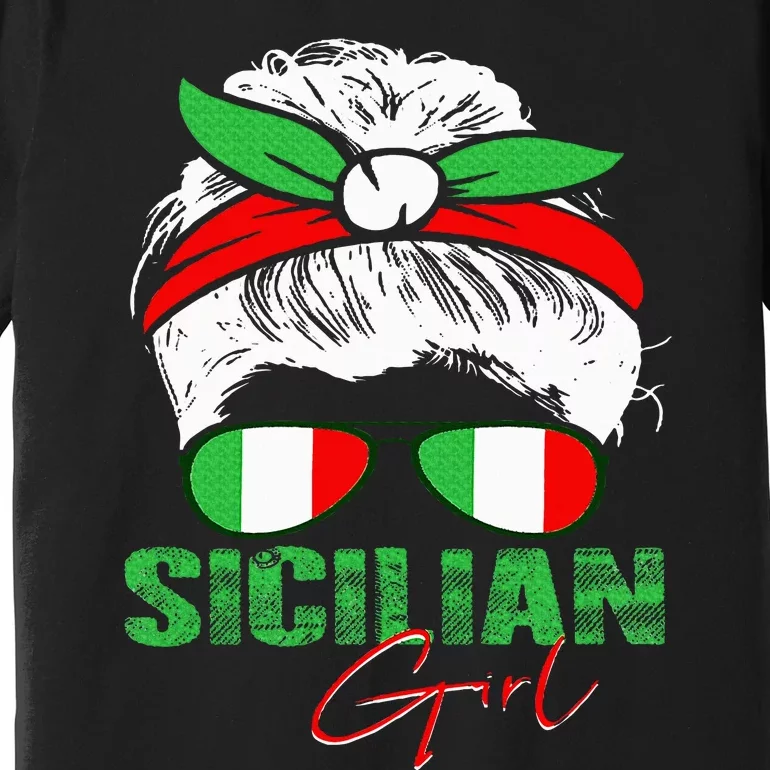 Sicilian Girl Sicily Premium T-Shirt