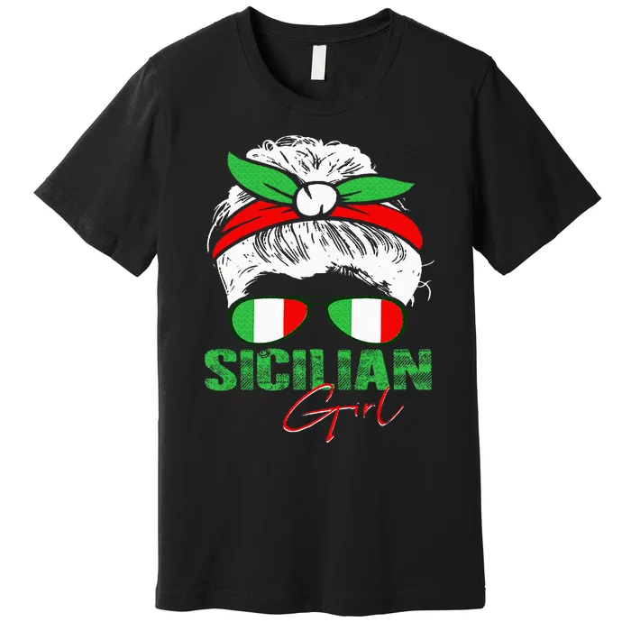 Sicilian Girl Sicily Premium T-Shirt