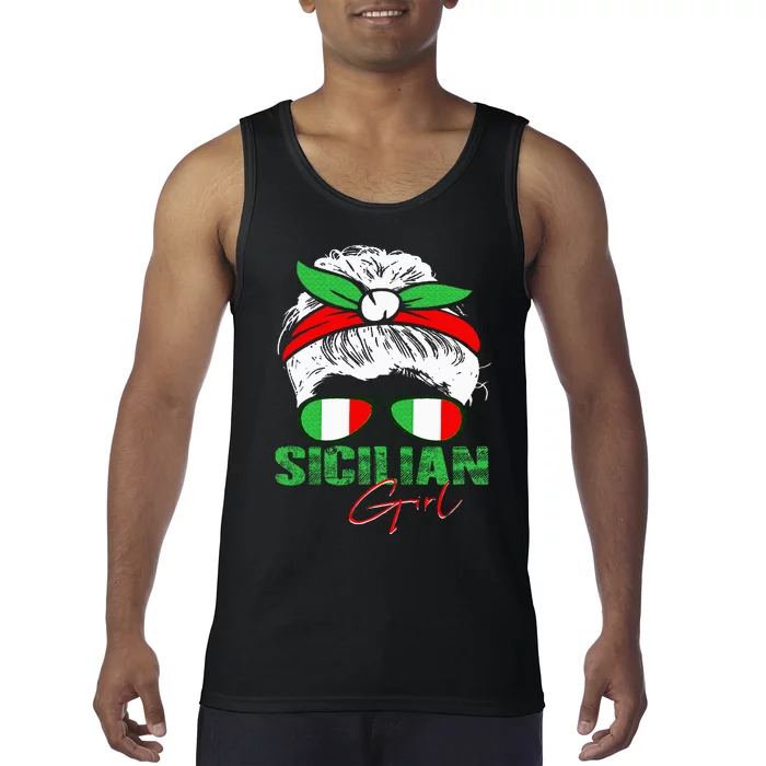 Sicilian Girl Sicily Tank Top