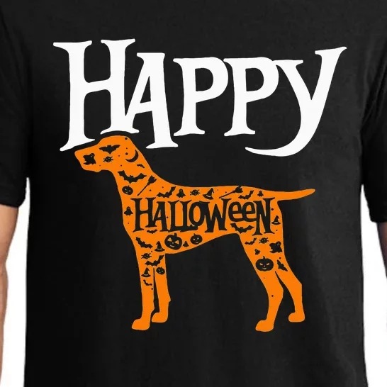 Spooky German Shorthaired Pointer Halloween Costume Pajama Set