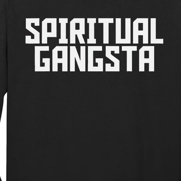 Spiritual Gangsta Spiritual Meditation Yoga Lover Long Sleeve Shirt