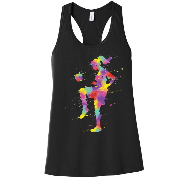 Soccer Girl Women's Racerback Tank