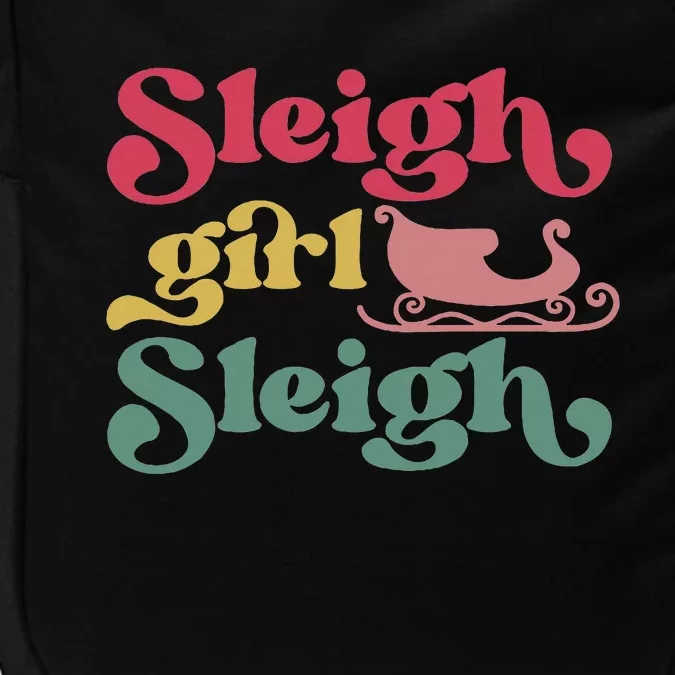 sleigh girl sleigh christmas Impact Tech Backpack