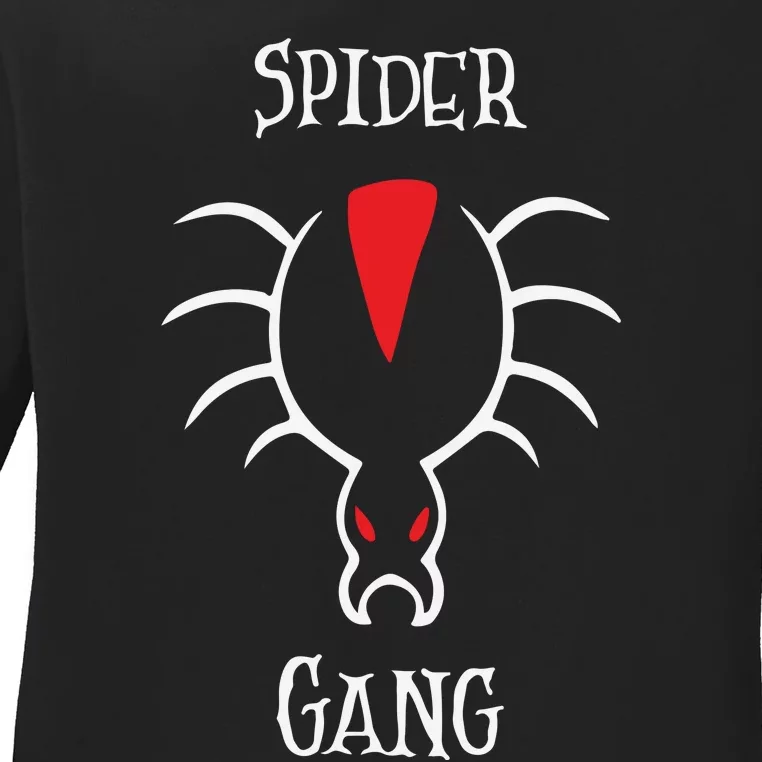 Spider Gang Ladies Long Sleeve Shirt