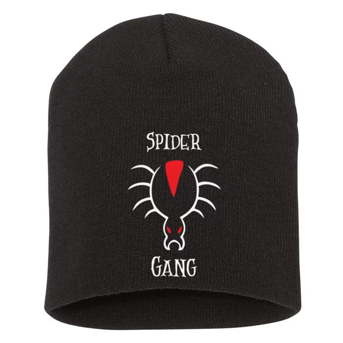 Spider Gang Short Acrylic Beanie