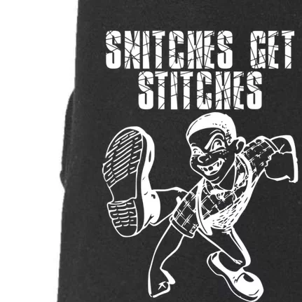 Snitches Get Stitches Doggie 3-End Fleece Hoodie