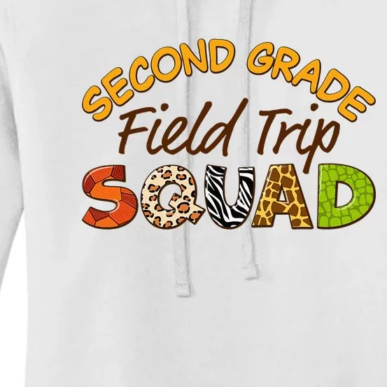 Second Grade Students School Zoo Field Trip Squad Matching Women's Pullover Hoodie