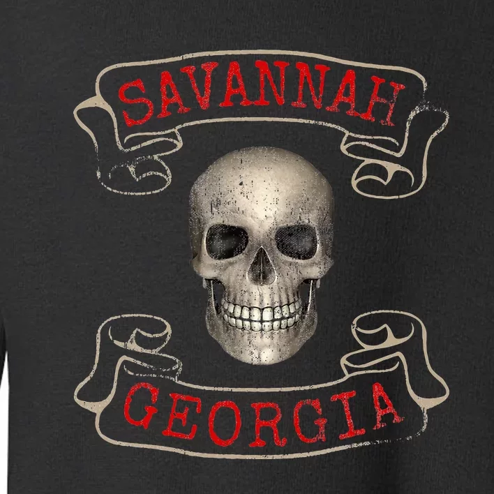 Savannah Georgia Toddler Sweatshirt