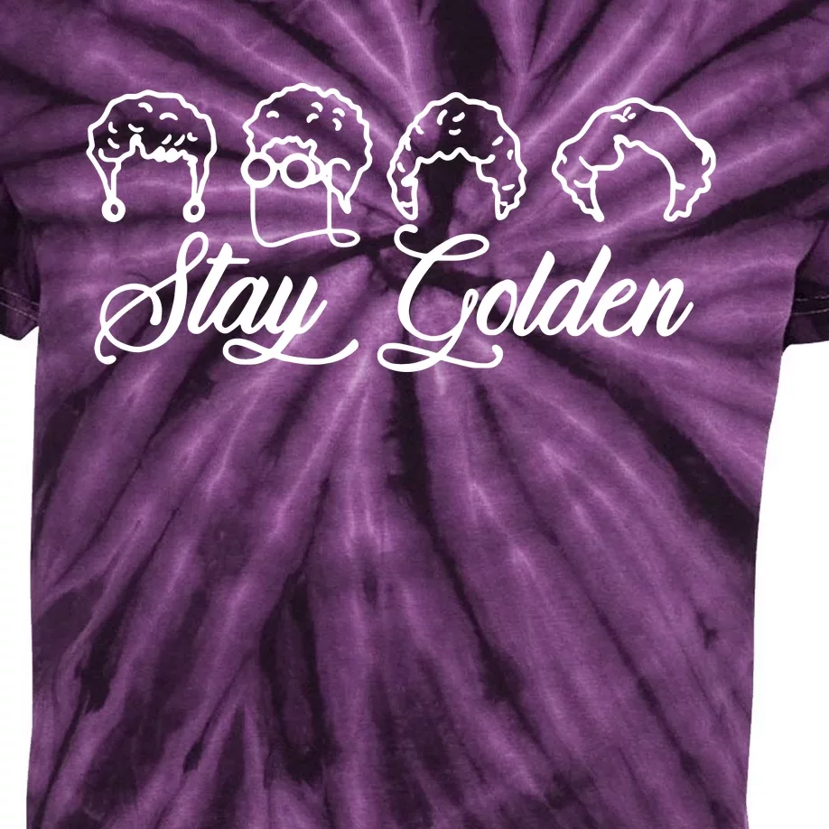 Stay Golden Kids Tie-Dye T-Shirt