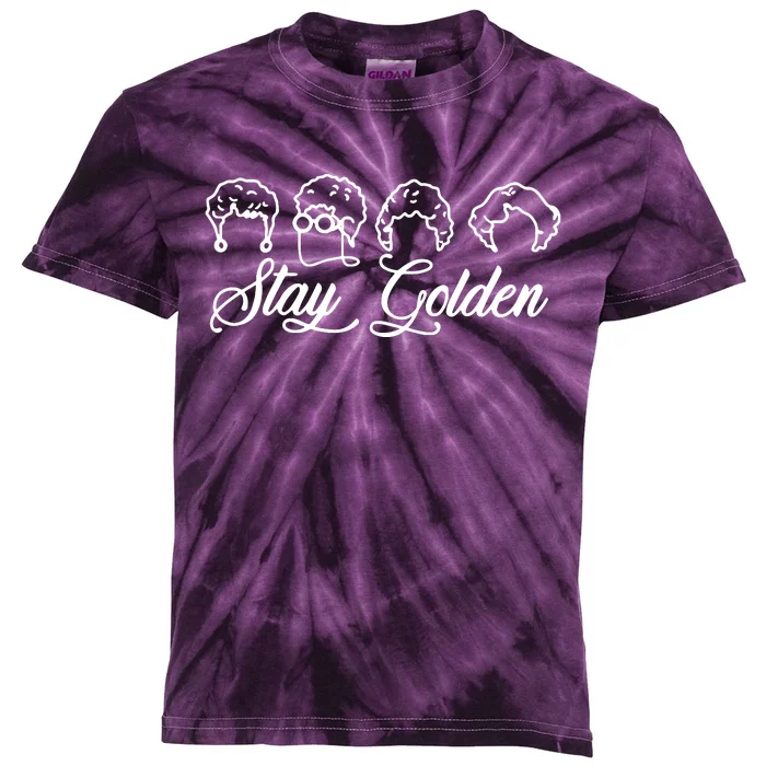 Stay Golden Kids Tie-Dye T-Shirt