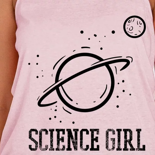 Science Gift Women's Knotted Racerback Tank