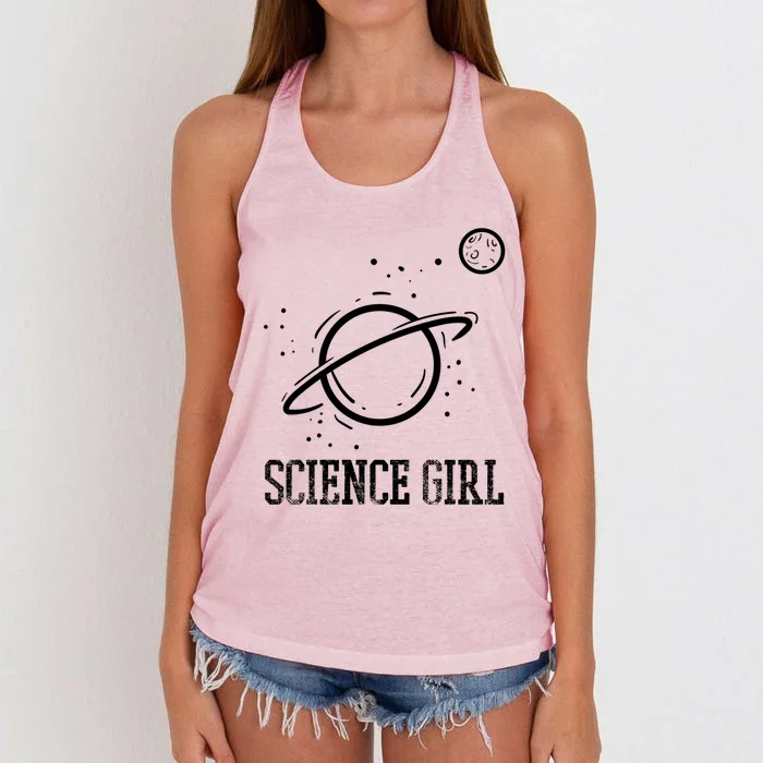 Science Gift Women's Knotted Racerback Tank