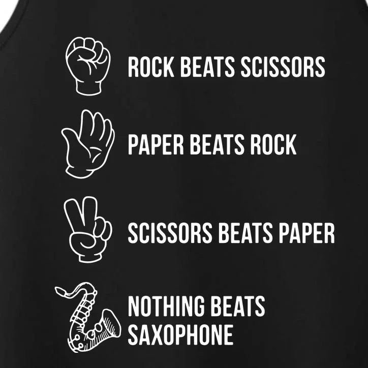 Saxophone Gift Performance Tank