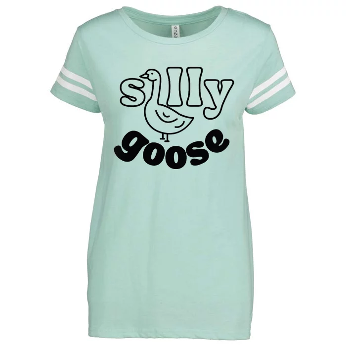 Silly Goose Enza Ladies Jersey Football T-Shirt