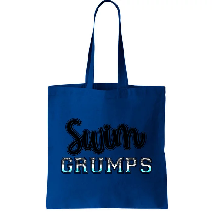 Swim Grumps Swimming Diving Camo Western Fathers Day Gift Tote Bag