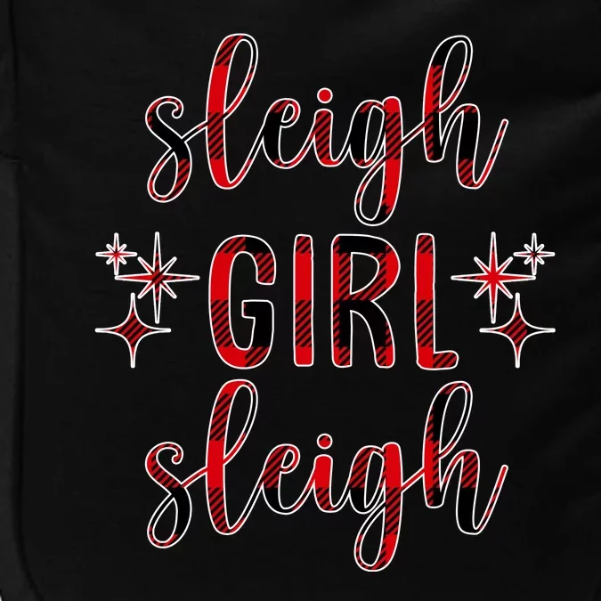 Sleigh Girl Sleigh Christmas Funny Gift Impact Tech Backpack