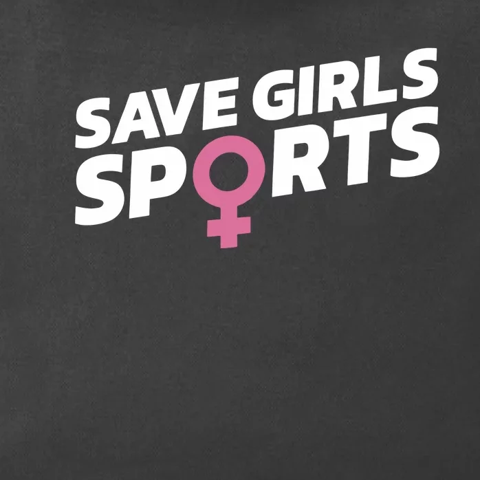 Save Girl Sports Zip Tote Bag