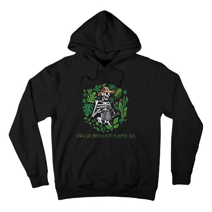 Skeleton Gardening Tall Hoodie