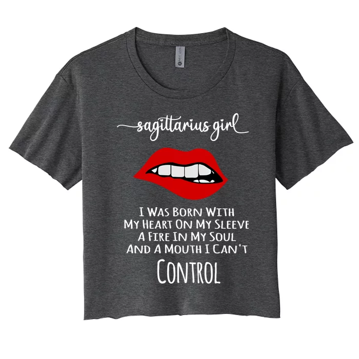 Sagittarius Gift Women's Crop Top Tee