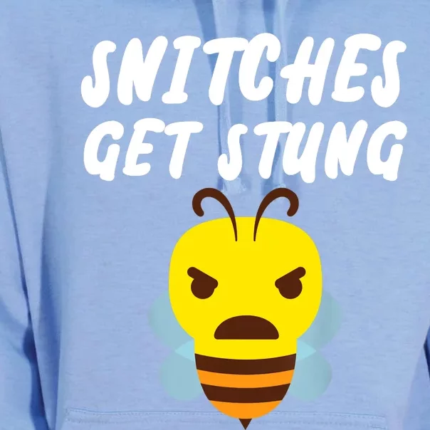 Snitches Get Stung Funny Bee Unisex Surf Hoodie