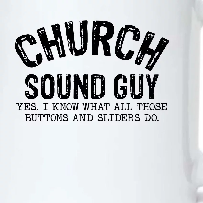 Sound Guy Black Color Changing Mug