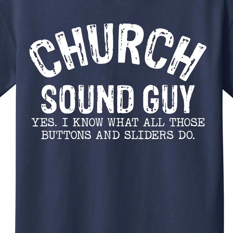 Sound Guy Kids T-Shirt