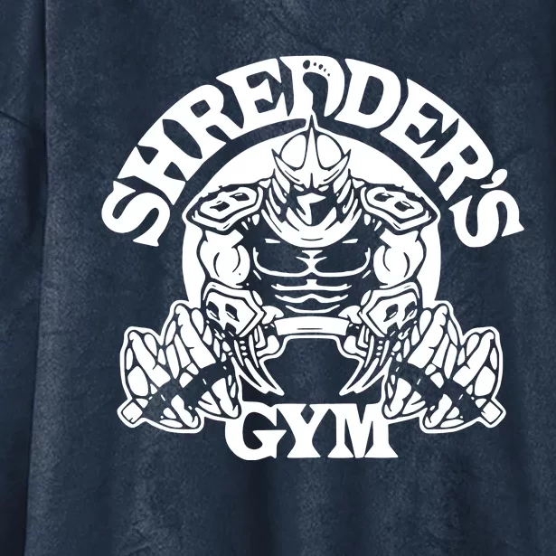 ShredderS Gym Hooded Wearable Blanket