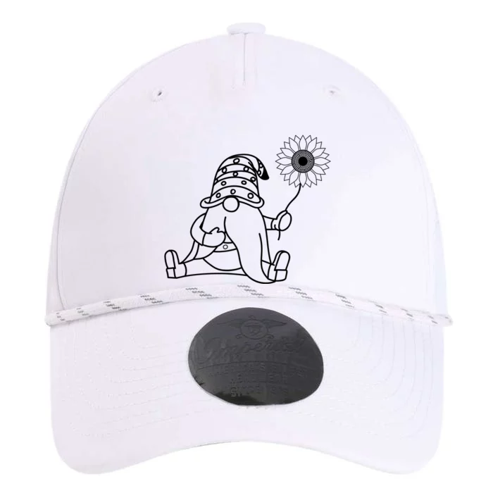 Sunflower Gnome Summer Themed Graphic Performance The Dyno Cap