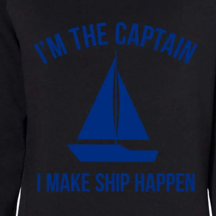 Sailing Gift Ship Pun Sailer Sailboat Gift Boating Gift Womens California Wash Sweatshirt