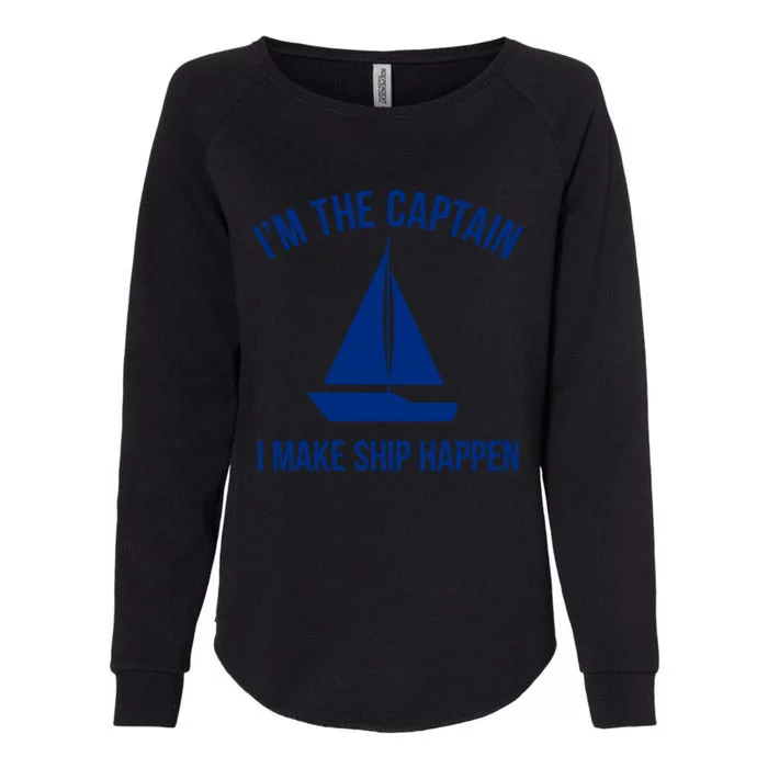 Sailing Gift Ship Pun Sailer Sailboat Gift Boating Gift Womens California Wash Sweatshirt