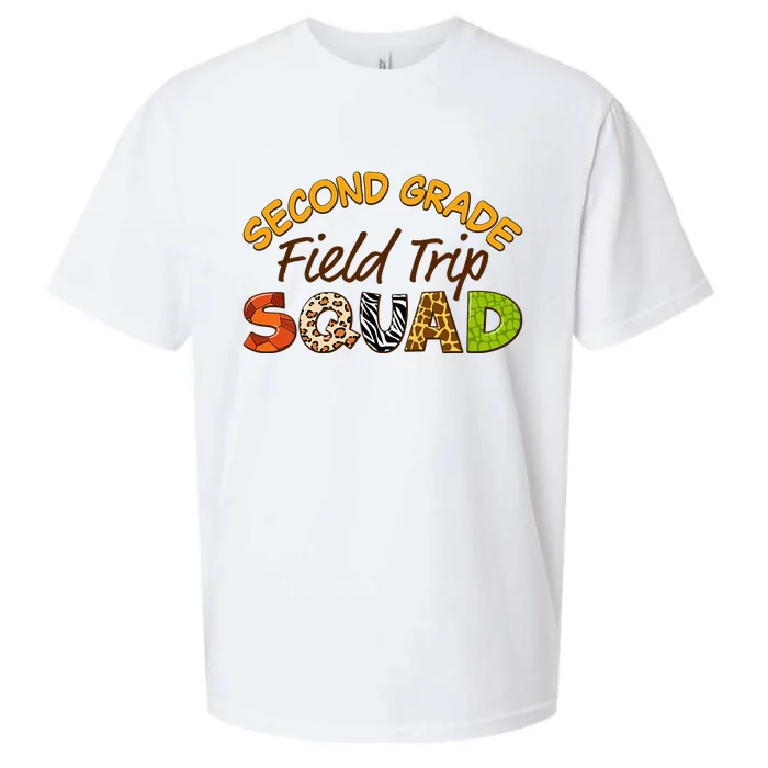 Second Grade Students School Zoo Field Trip Squad Matching Sueded Cloud Jersey T-Shirt