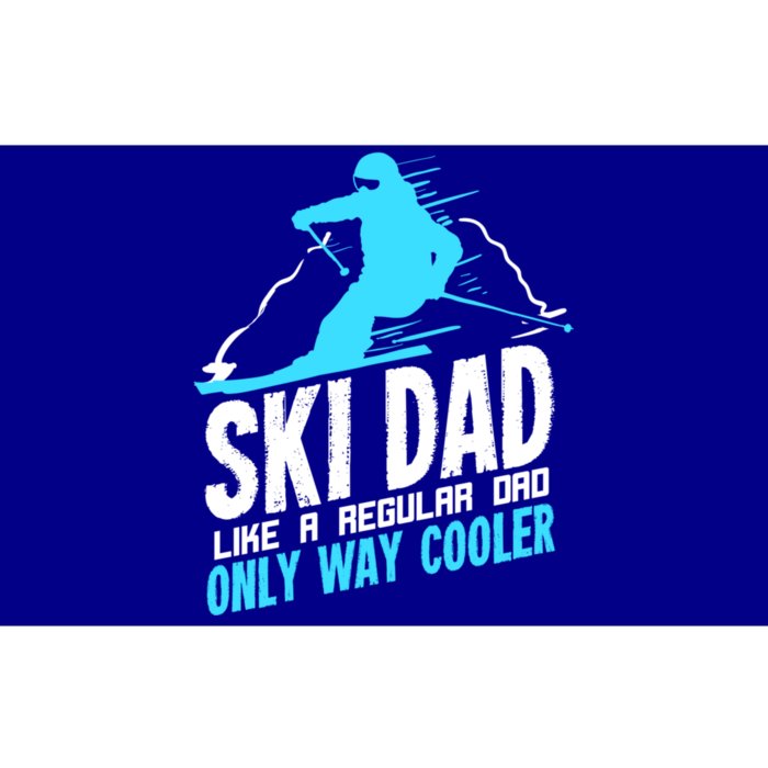 Ski Gift Ski Dad Gift Bumper Sticker