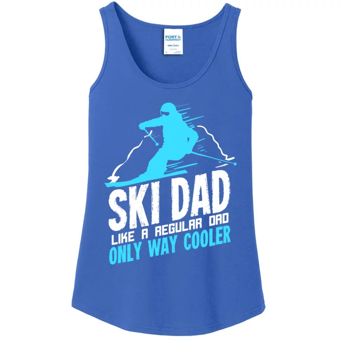 Ski Gift Ski Dad Gift Ladies Essential Tank