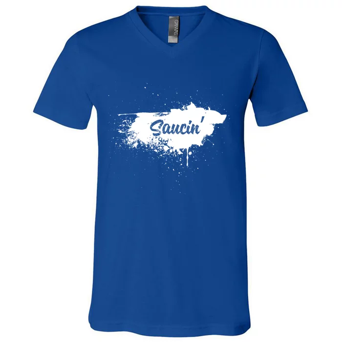 Saucin Gift V-Neck T-Shirt