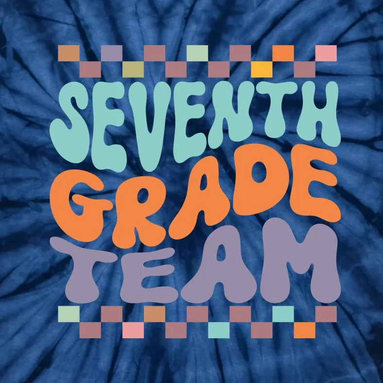 Seventh Grade Team Teacher Student Back To School 7th Grade Gift Tie-Dye T-Shirt