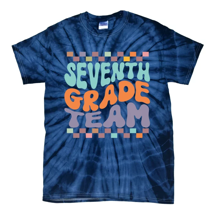 Seventh Grade Team Teacher Student Back To School 7th Grade Gift Tie-Dye T-Shirt