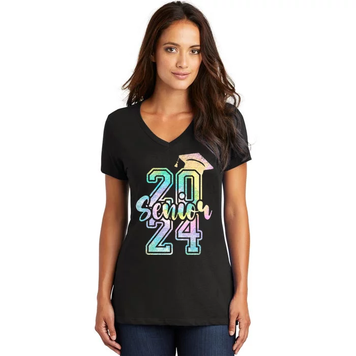 Senior Graduation Trip Cruise 23 Aw Ship Party Cruise Women's V-Neck T-Shirt