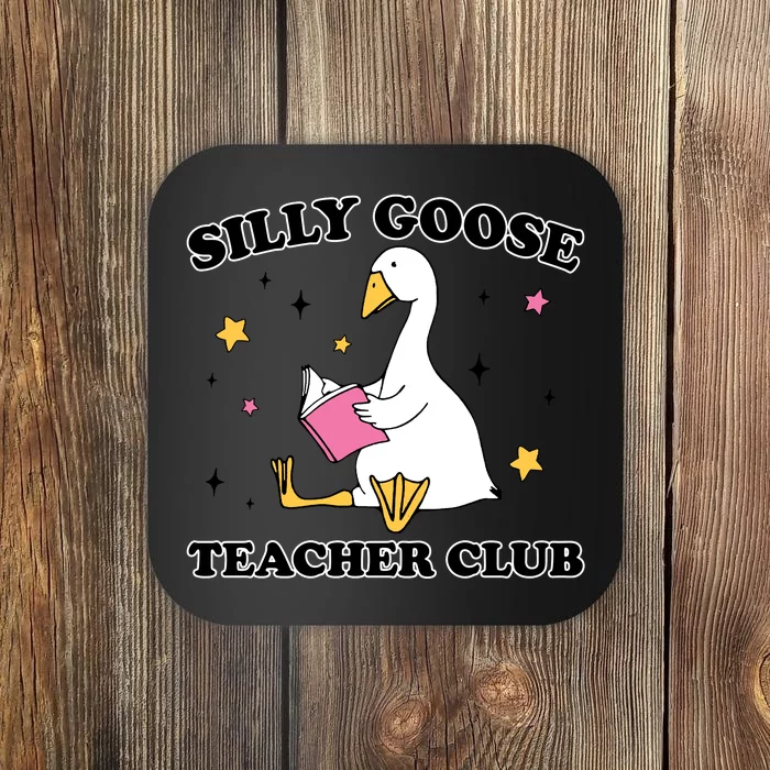 Silly Goose Teacher Club Coaster