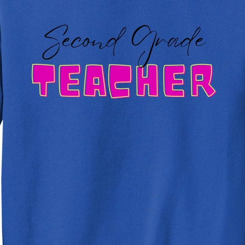 Second Grade Teacher Gift Tall Sweatshirt