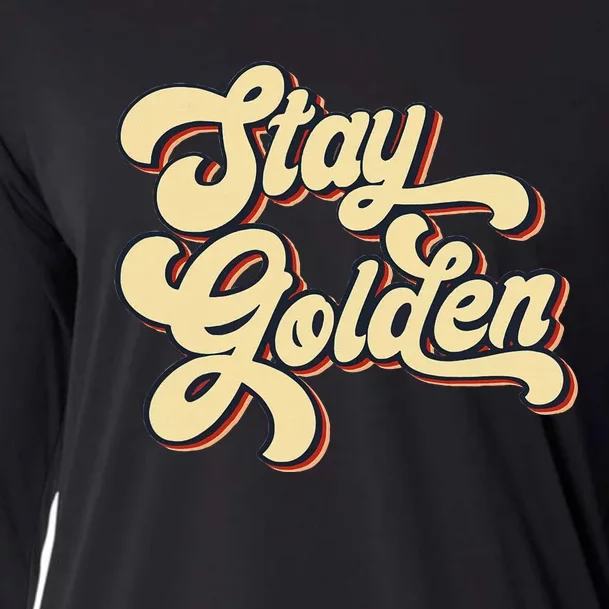 Stay Golden  The Golden Cooling Performance Long Sleeve Crew