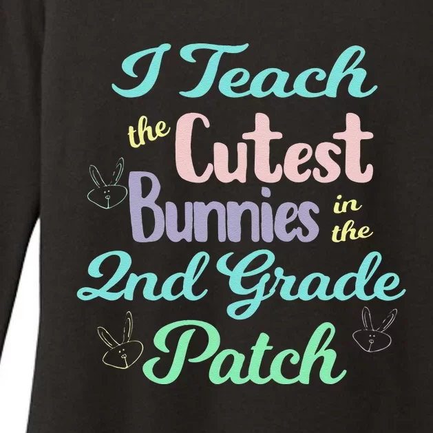 Second Grade Teacher For Spring And Easter Womens CVC Long Sleeve Shirt