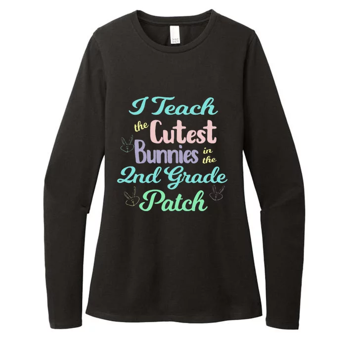 Second Grade Teacher For Spring And Easter Womens CVC Long Sleeve Shirt