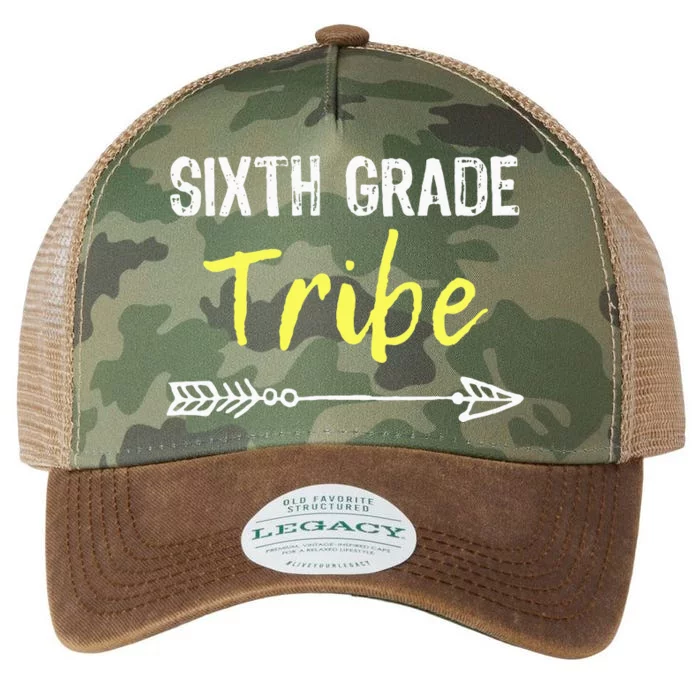 Sixth Grade Tribe 6th Teacher Back To School Gift Legacy Tie Dye Trucker Hat