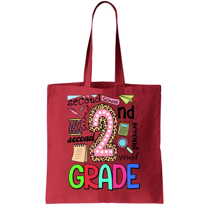 Second Grade Teacher 2nd Grade Back To School Tote Bag