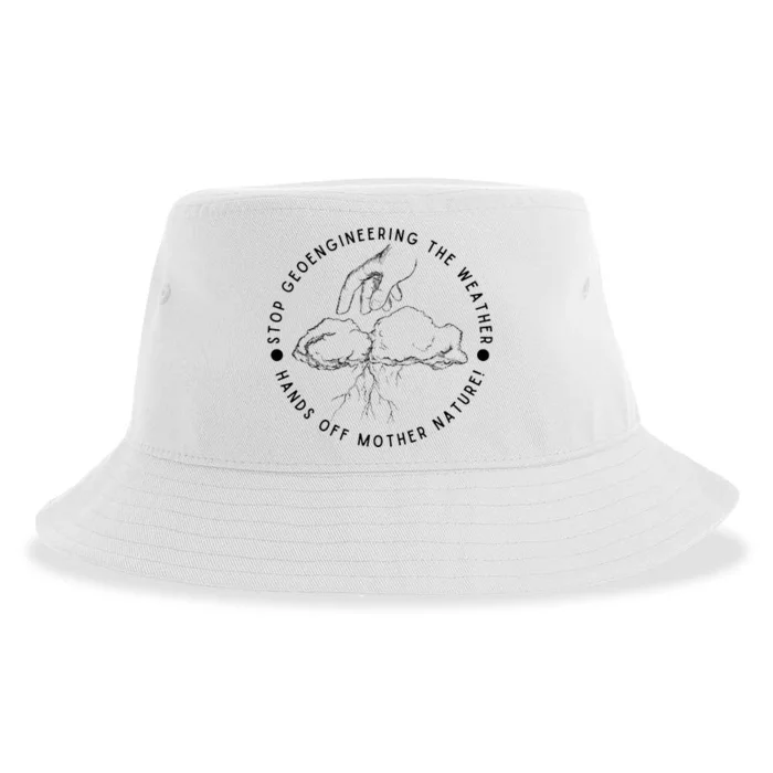 Stop Geoengineering The Weather Anti Government Sustainable Bucket Hat