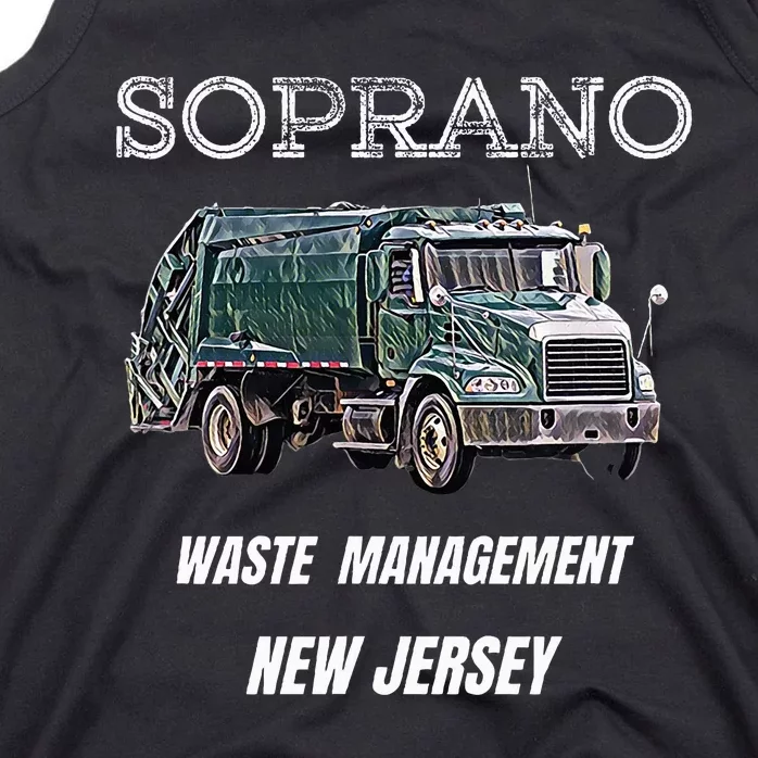 Soprano Garbage Truck Waste Management Tank Top