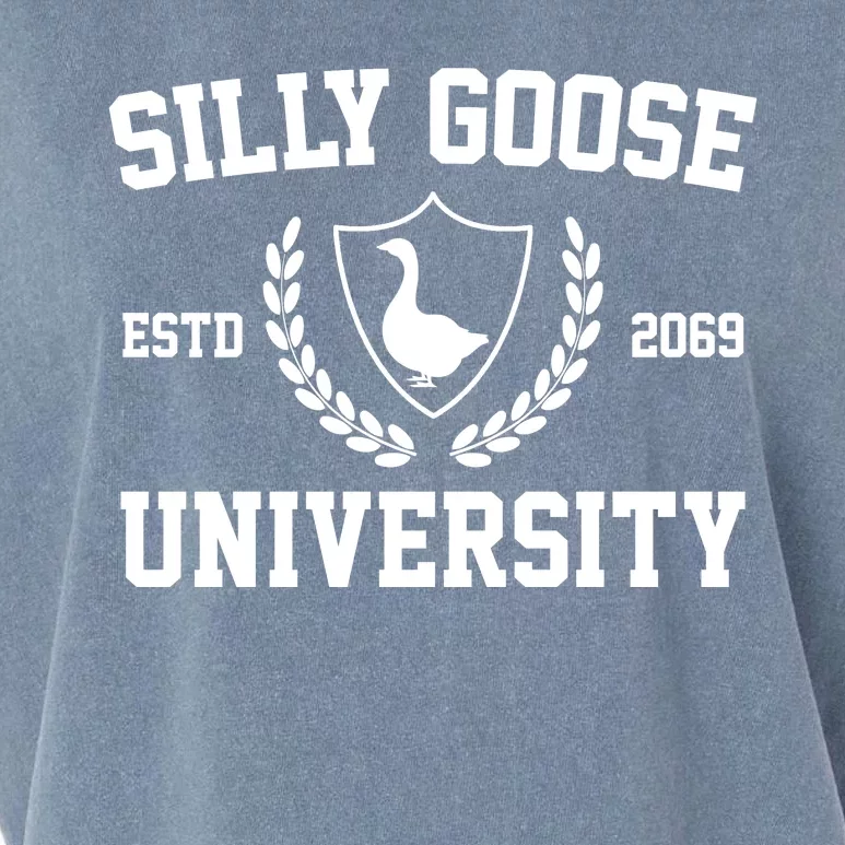 Silly Goose University Garment-Dyed Women's Muscle Tee