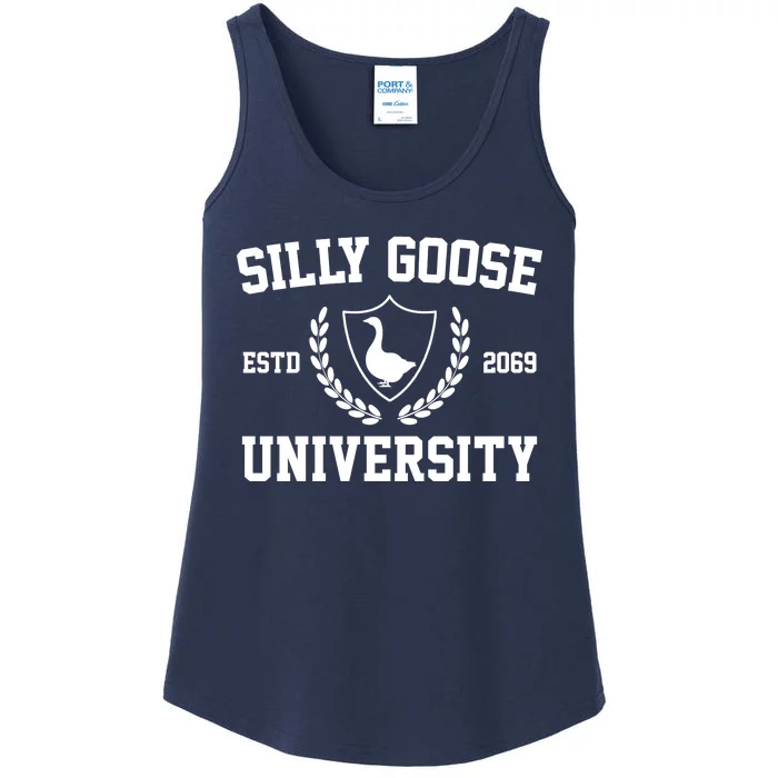 Silly Goose University Ladies Essential Tank