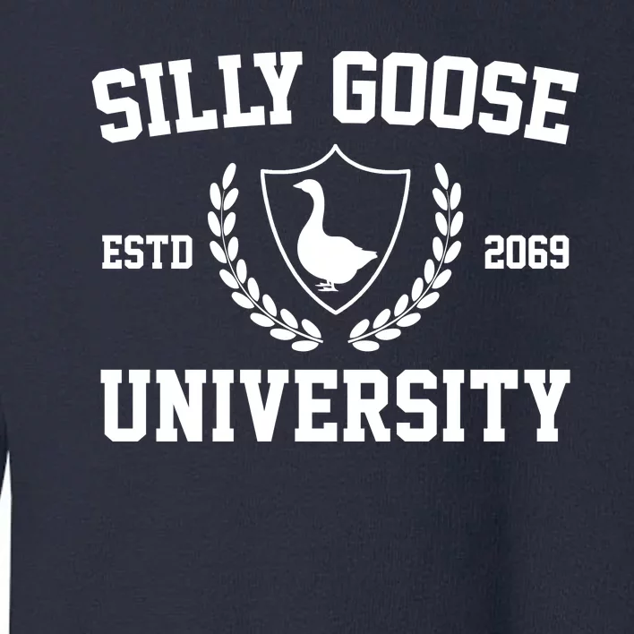 Silly Goose University Toddler Sweatshirt