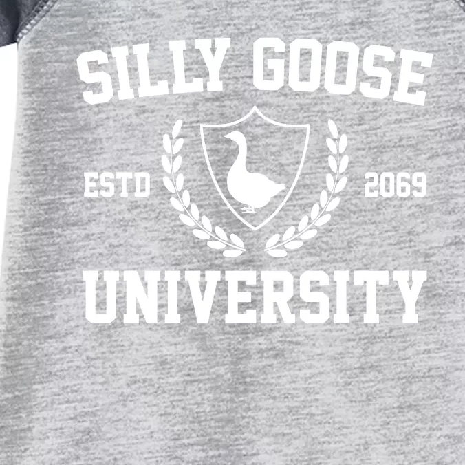 Silly Goose University Infant Baby Jersey Bodysuit